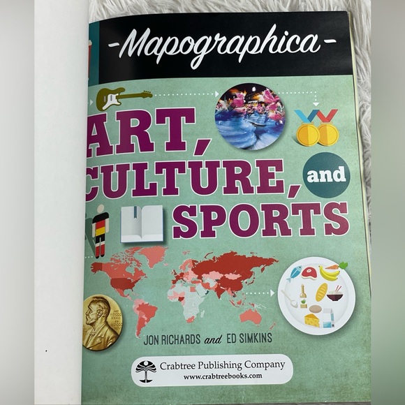 Art, Culture, and Sports (Mapographica: Your World in Infographics)  paperback - Picture 3 of 4